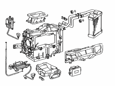 Toyota 87150-32131 Radiator Assy, Heater