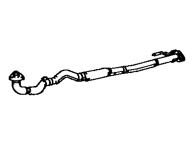 1991 Toyota Camry Exhaust Pipe - 17410-03011