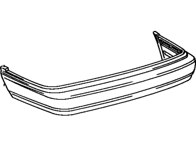 Toyota 52159-32160 Cover, Rear Bumper