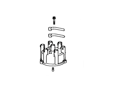 Toyota 19101-88380 Cap Sub-Assy, Distributor