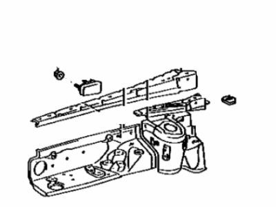 Toyota 53701-32912 Apron Sub-Assy, Front Fender, RH