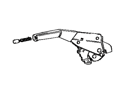 Toyota 46201-32091-04 Lever Sub-Assy, Parking Brake