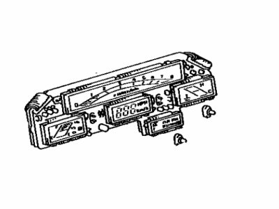 Toyota 83291-32110 Computer, Combination Meter