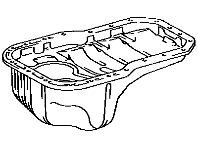 Toyota 12101-03020 Pan Sub-Assembly, Oil