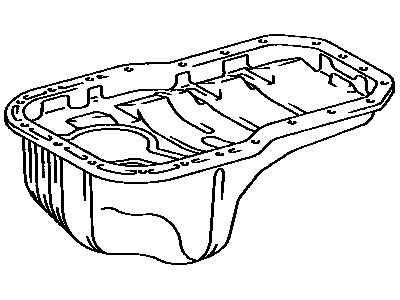 Toyota 12101-62030 Pan Sub-Assembly, Oil