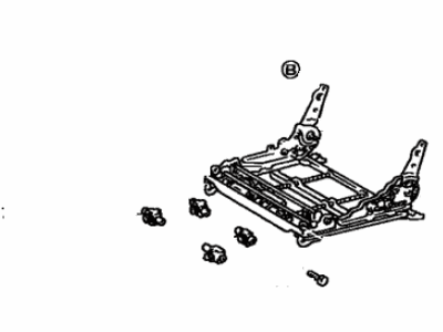 Toyota 72012-32060 Adjuster Sub-Assy, Front Seat, LH