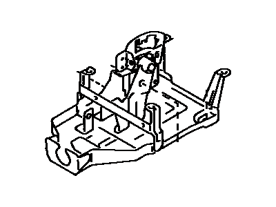 Toyota 33502-32080 Plate Sub-Assy, Shift Lever