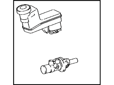 Toyota 47201-0T011 Brake Master Cylinder Sub-Assembly