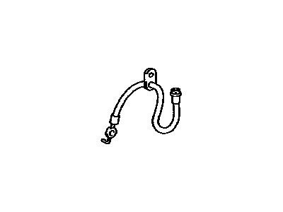 Toyota 90947-A2033 Hose, Flexible