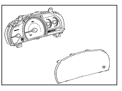 Toyota 83800-0T020 Meter Assembly, Combination