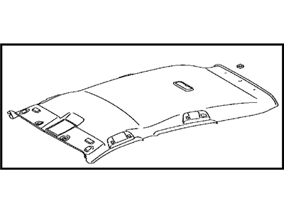 Toyota 63310-0T022-A0 HEADLINING Assembly, Roof