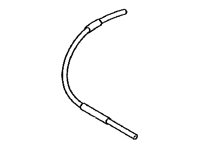 2017 Toyota Venza Coolant Reservoir Hose - 16566-0P010