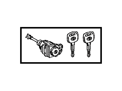 Toyota 69052-0T010 Cylinder & Key Set