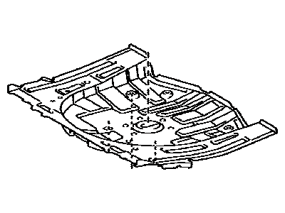 2010 Toyota Venza Floor Pan - 58311-0T900