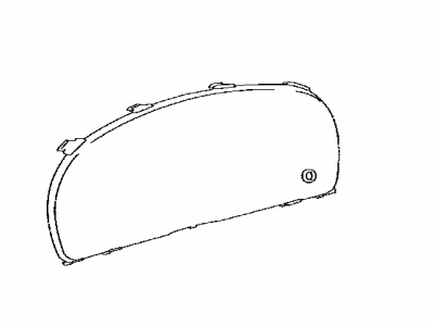 Toyota 83852-0T010 Glass, Combination Meter