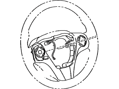 Toyota 84250-0T030 Switch Assembly, Steering