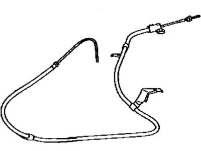 2009 Toyota Venza Parking Brake Cable - 46410-0T010