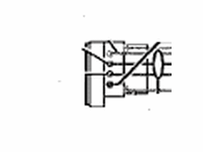 Toyota 47316-0T011 Tube, Front Brake, NO.6