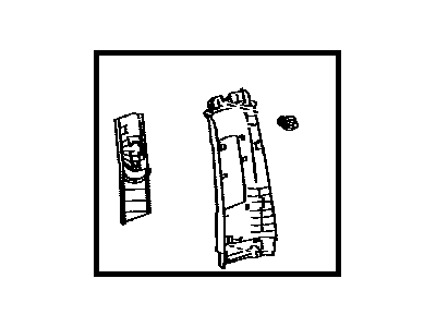 Toyota 62410-0T010-A1 GARNISH Assembly, Center Pi