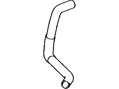 Toyota 16572-0P180 Hose, Radiator, NO.2