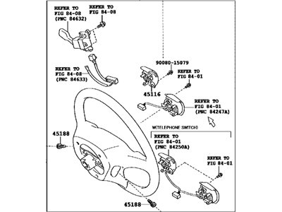 Toyota 45100-0T020-C0 Wheel Assembly, Steering