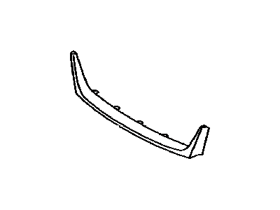 Toyota 52711-0T010 Moulding, Front Bumper