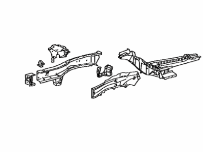 Toyota 57102-0T010 Member Sub-Assembly, Front