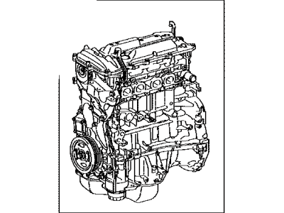 Toyota 19000-36190 Engine Assembly, Partial