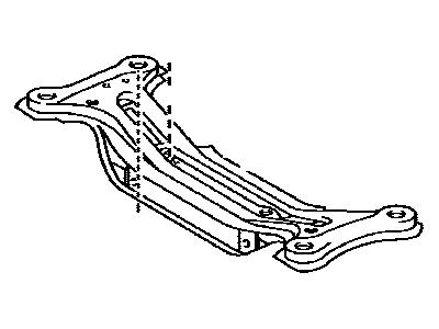 2013 Toyota Venza Rear Crossmember - 51206-0T020