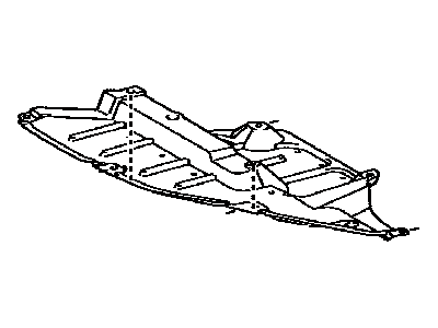 Toyota 51442-0T010 Cover, Engine Under