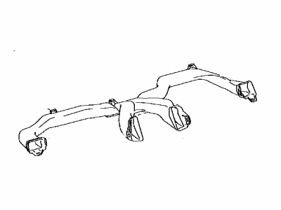 Toyota 55843-0T010 Duct, Heater To Register