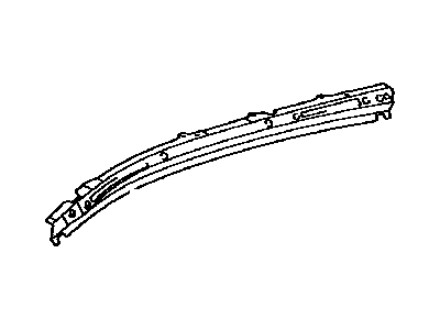Toyota 61202-0T010 Rail Sub-Assembly, Roof