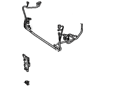 Toyota 82161-0T051 Wire, Floor