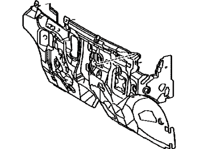 Toyota 55210-0T011 INSULATOR Assembly, Dash