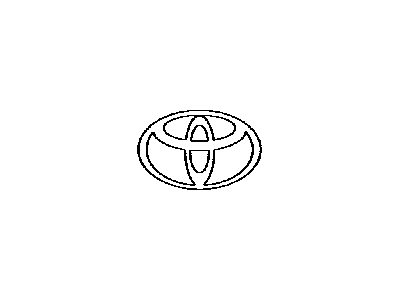 Toyota 75331-0T010 Hood Emblem