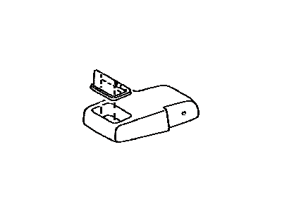 Toyota 72806-0T010-B0 Holder Sub-Assembly, Rear