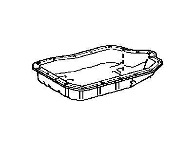 Toyota 35106-0R010 Pan Sub-Assembly, TRANSM