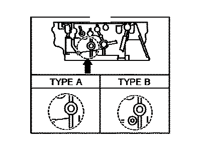 2011 Toyota Camry Cylinder Head - 11101-09345