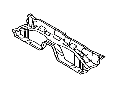 Toyota 57605-0T010 Member Sub-Assembly, Rear