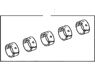 Toyota 11704-21032 Bearing Set, Crankshaft