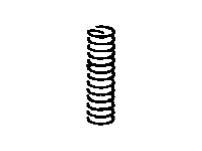 Toyota 90501-27036 Spring, Compression