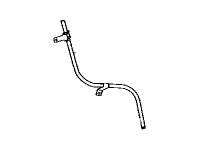 Toyota 11452-0P050 Guide, Oil Level Gage