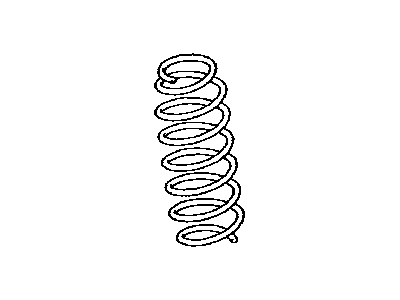 Toyota 48131-35511 Spring, Front Coil, RH