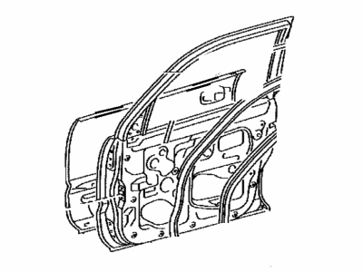 Toyota 67001-35511 Panel Sub-Assy, Front Door, RH