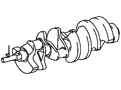 Toyota 13401-31011 CRANKSHAFT Sub-Assembly