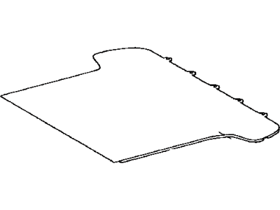 Toyota 58570-35100-E0 Carpet Assy, Rear Floor