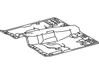 Toyota 58111-35422 Pan, Front Floor