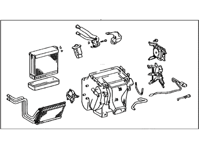 Toyota 87050-35022 Radiator Assy, Air Conditioner