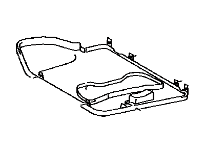 Toyota 79337-60090 Carpet, NO.3 Seat Cu