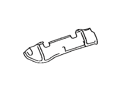 Toyota 17168-50130 INSULATOR, Exhaust Manifold Heat